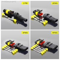 ■ 5set Waterproof 1/2/3/4 Pin Way Seal for Quad Bike 12A IP68 Electrical Automotive Wire Connector Plug Terminals for Truck Car