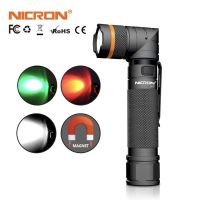 ไฟฉายยุทธวิธี Nicron B70 Twist 360 3แสง(ขาว-แดง-เขียว) ปรับรูปแบบไฟฉายได้ 90°