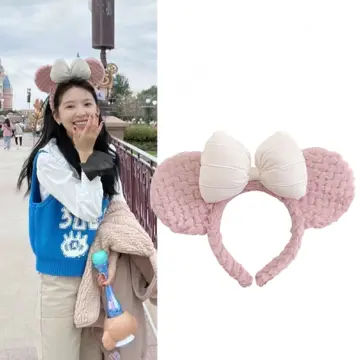 Minnie Ears, Mickey Ears Elastic Headband, Women Adults Mouse Ears