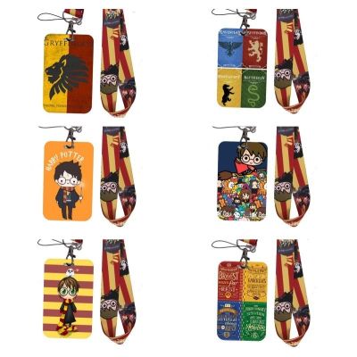 hot！【DT】✐◕☾  New Student Anime ID Card Cover Lanyard Cellphone USB Badge Holder for Keys Neck Keychain Rope C