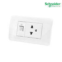 Schneider Electric ชุดเต้ารับคอมพิวเตอร์ Cat.5E ขนาด 1ช่อง+เต้ารับเดี่ยว 3ขา ขนาด 2ช่อง+ฝาครอบพร้อมตะแกรงพลาสติก รุ่น Concept สั่งซื้อได้ที่ร้าน PlugOn