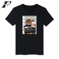 Latest Sport Bad Cat Funny Tshirts Printed Hop Couple T Shirts Tee Shirt