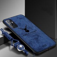 【ขาย】สำหรับ OnePlus 9 Pro เคสแข็งเนื้อผ้ารูปกวางบางเคสมือถือซิลิโคนนิ่มเคสสำหรับ One Plus ฝาหลังป้องกัน9 9Pro Oneplus9 1 9ชิ้น