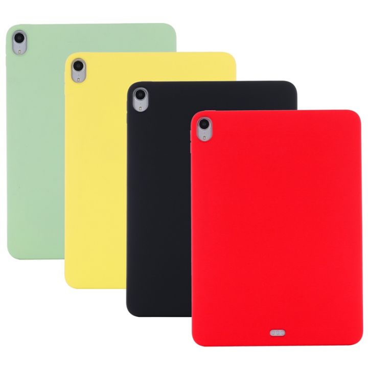 hot-sale-สําหรับ-ipad-air-5-4-10-9-เคสซิลิโคนเหลว-พรีเมี่ยม-ฝาหลังแท็บเล็ต-พร้อม-flocking-ภายใน