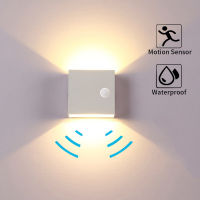 sconce with motion sensor wall light outdoor 12w Waterproof Ip65 Garden Wall Lights for Bedroom