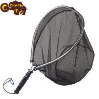 Lure Fishing Net With Carabiner Strap Anti-slip Wear-resistant Fishing Tools For Fishing Enthusiasts