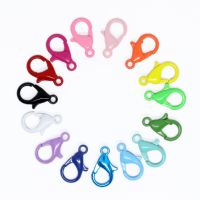 【CW】 13 Colors 12/14/16/21mm Mixed Clasp Hooks Keychain Buckle End Connectors Jewelry Making Chain Accessories