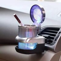 [COD] Personalized car ashtray colorful light air conditioning outlet cup accessories wholesale