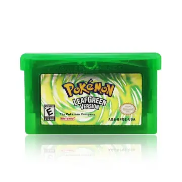 New Pokemon Nostalgia GBA Game Cards Eevee Emerald Stone Dragon Doubles  FireRed Legends No box Enlish version Gifts Toys