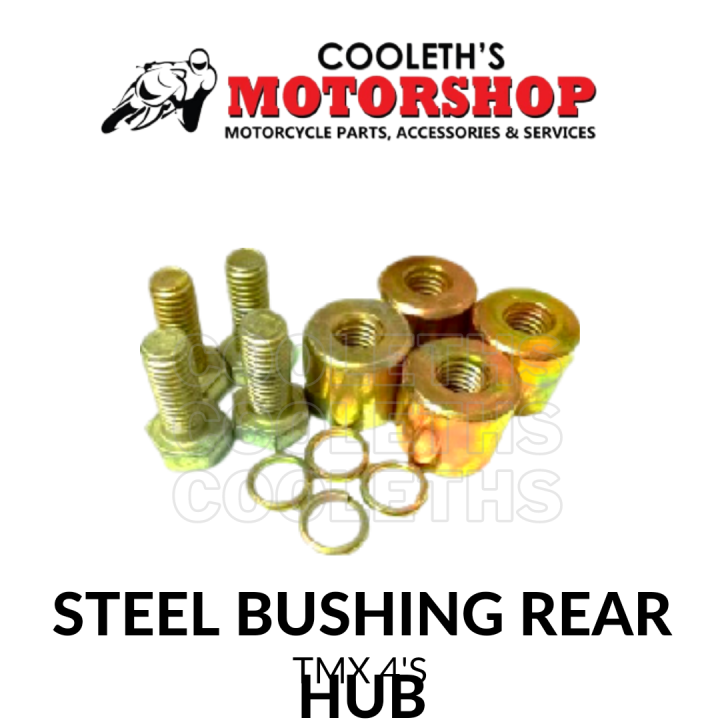 Tmx Busing Rear STEEL BUSHING REAR HUB TMX (4'S) | Lazada PH