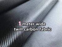 Discounted products [Grade A] 3K 200gsm 2x2 twill Real Carbon Fiber Cloth Carbon Fabric 40