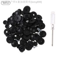 【CW】∈✙  50Pcs Car Snaps Roof Rivet Buckle Automotive Headliner Repair Button Screwdriver