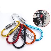 【CC】♀♤☂  Outdoor Hiking Luggage Security Lock 3 Password Padlock Zinc Alloy