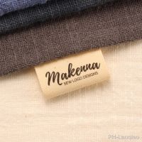 【LZ】☊∋۩  Custom Cotton Ribbon Sewing Labels Brand Labels Custom Vestuário Tags Handmade Label Seu Texto ou Logotipo 30x50mm MD2049