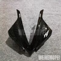 lustre Black Front Upper Fairing Headlight Cowl Nose Panlel Fit For YAMAHA YZF1000 R1 2009 2010 2011 2012 2013 2014 1023