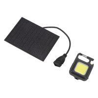 5W LED Solar Lamp Charger Solar Panel Powered Emergency Light for Outdoor Camping Auto Repair Light