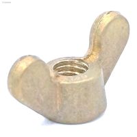 ▧ PACK OF 1 Brass Wing Nuts Thumb Butterfly M6 Metric Threaded Fasteners