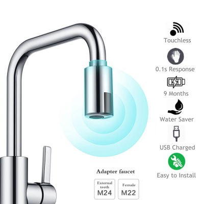 Smart Sensor Kitchen Faucets Water-Saving Sensor Non-Contact Faucet Infrared Sensor Adapter For Kitchen Bathroom sensor Faucet