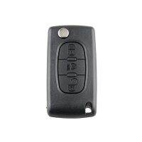 ♛ For Citroen C5 2008-2011 3 Buttons Car Remote Key Case Cover Key Shell uncut for Citroen C4 Grand Picasso C6 Auto Accessories