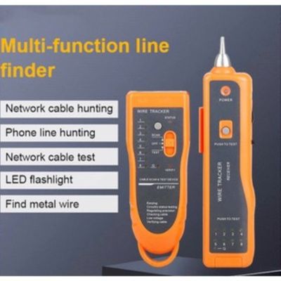 ◇ Cat5 Cat6 RJ45 LAN Network Cable Tester Line Finder RJ11 Telephone Wire Tracker Tracer UTP STP Diagnose Tone Network Tool Kit