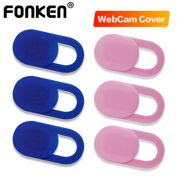 FONKEN Universal Webcam Cover Lens Occlusion Slider Antispy Shutter Sticker Camera  Cover For iPad Laptop Mobile