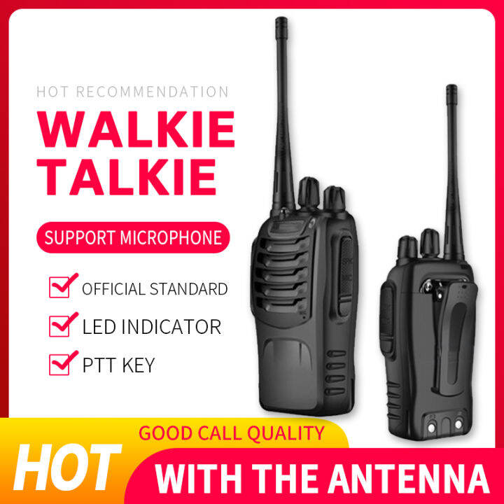 Baofeng VHF UHF FM Transceiver Walkie Talkie set of 20(Black) Lazada PH