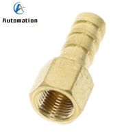 4mm-12mm Brass Pipe Fitting Hose Barb Tail M10 -M20  Metric Female thread Connector Joint Copper Pipe Coupler Adapter Gas Joint Valves