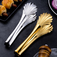 5Color Stainless Steel Kitchen Tong Heat Resistant Hollow-Out Barbecue Food Tongs Tools BBQ Tools Accessories Cooking Utensils