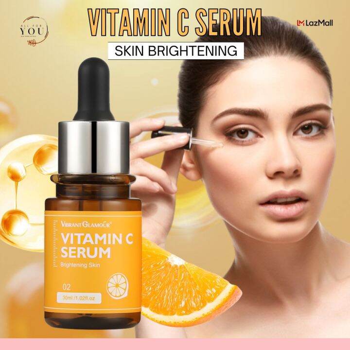 Vitamin C Serum Brightening Skin Improve Skin Elasticity Skin Whitening ...