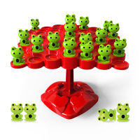 Johor Montessori FROG BALANCE Tree เกมการศึกษาเด็กเรียนรู้ของขวัญกบของเล่น