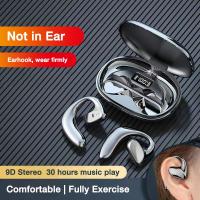 EARDECO Bluetooth 5.0 Headset Waterproof Earphones TWS HiFi Stereo Music Earbuds Mic For Phone Sports True wireless earbuds Over The Ear Headphones