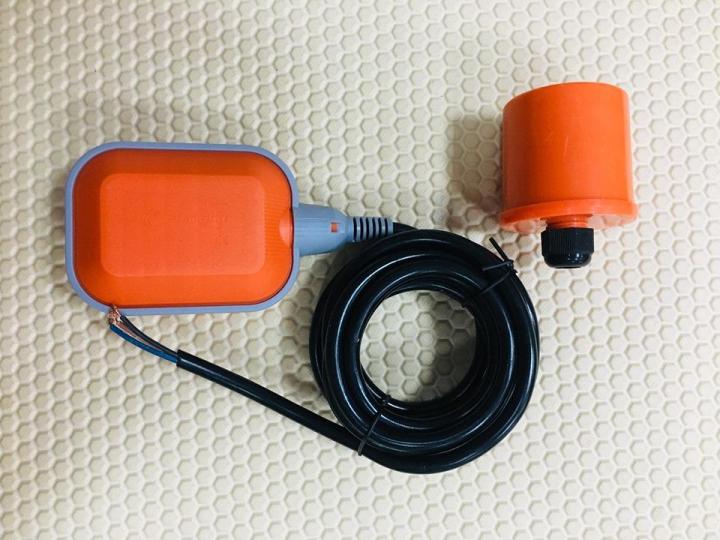 สวิทซ์ลูกลอยไฟฟ้า-สายไฟ-3-m-ยี่ห้อ-pumpkin-สำหรับควบคุมปั้มจุ่ม-ปั๊มแช่-ปั๊มไดโว่