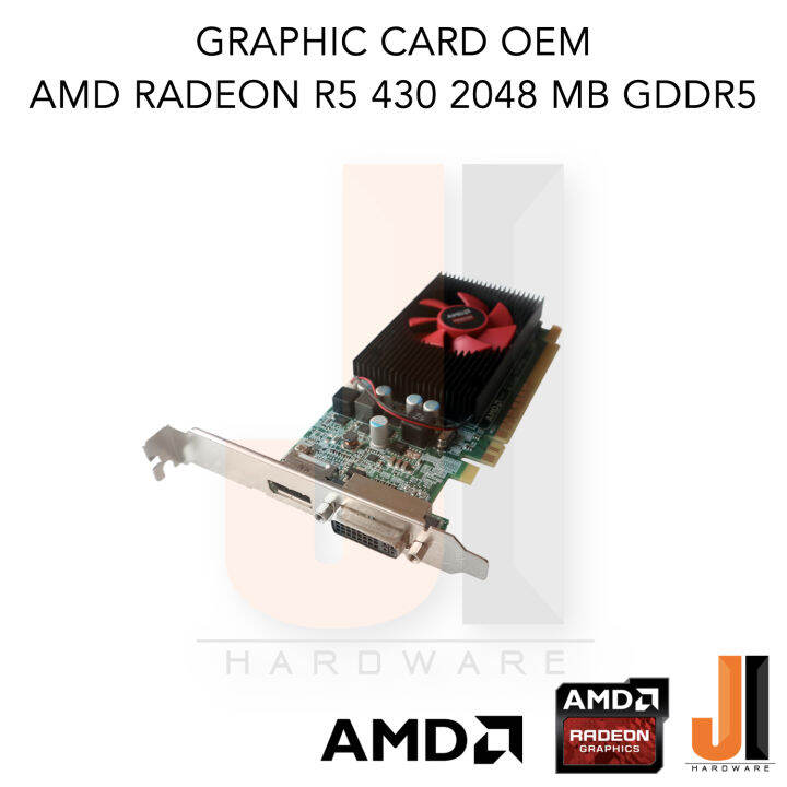 graphic-card-amd-radeon-r5-430-2048mb-64-bit-gddr5-oem-สินค้ามือสองสภาพดีมีการรับประกัน