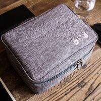 Portable Digital Electronic Organizer Waterproof USB Data Line Charger Plug Storage Bag Cable Storage Bag Travel Cable Organizer