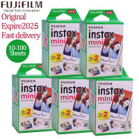 10-100 sheets Fujifilm Instax mini 11128940link 3 Inch white Edge films for Instant Camera mini 8 7s 25 50s 90 Photo paper