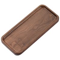 1 Pcs Walnut Serving Tray Solid Wood Small Tray Dinner Tray Tea Tray Coffee Tray