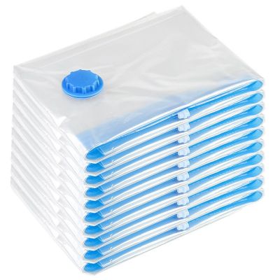 Convenient Vacuum Bag Storage Home Organizer Transparent Clothes Organizer Seal Compressed travel Saving Space Bags Package