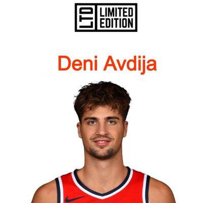 Deni Avdija Card NBA Basketball Cards การ์ดบาสเก็ตบอล + ลุ้นโชค: เสื้อบาส/jersey โมเดล/model figure poster PSA 10