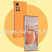 เคสไร้ขอบบางพิเศษน่ารักเคสโทรศัพท์สำหรับ Xiaomi Redmi Note 11S 5G ฝาหลังป้องกันสีลูกกวาดกันกระแทกอย่างหนักสำหรับ2023ดีไซน์ใหม่ EL003