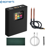 [electronicshop]Multi-Protections Spots Welding Machine Lithium B-Attery Welding Device แอมป์มิเตอร์เชื่อมในตัวพร้อมฟังก์ชั่นการชาร์จ Pal DIY Complete Kit สำหรับแผ่นชุบนิกเกิล0.25มม. และแผ่นนิกเกิลบริสุทธิ์0.15มม.