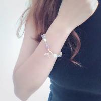 《Suellen jewels》สร้อยข้อมือตกแต่งด้วยลูกปัดแบบเรียบง่ายเชือกยางยืดหางปลาประดับลูกปัดสีบูติกสำหรับผู้หญิงสร้อยข้อมือวันเกิด Acier Inoxydable Femme