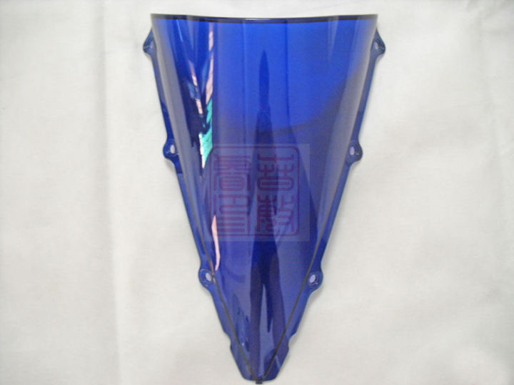 New High quality For Yamaha YZF R1 2002 2003 02 03 ABS bike motorcycle motorbike Windshield Windscreen Blue