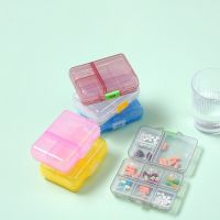 9 Grids Travel Convenient Medicine Pill Box Pills Dispenser Pill Organizer Tablet Pillbox Case Container Drug Divider Drug Boxes Medicine  First Aid S