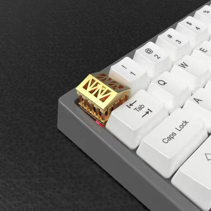 1-piece-resin-cap-temple-keycap-switches-mechanical-printing-keycaps