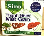 Siro hỗ trợ gan Thanh Nhiệt Mát Gan Actiso hộp 4 vỉ x 5 ống x 10ml