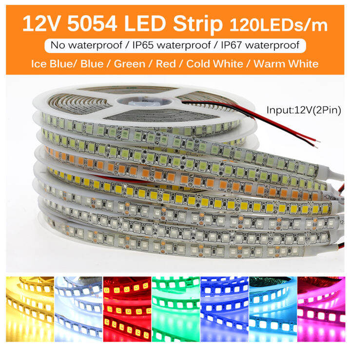 5m-600leds-5054-led-strip-light-waterproof-dc12v-flexible-led-lights-high-brightness-than-5050-blue-green-red-white-rgb