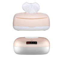 Portable Wet Wipes Heater Wet Towel Dispenser Home Car Use Warms Quickly Case Holder Wipes Tissue Box Napkin Heating Box