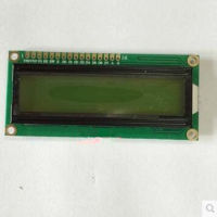 10 LCD1602 LCD 1602หน้าจอสีเหลืองและสีเขียวพร้อมจอแสดงผล LCD แบ็คไลท์ LCD-1602-5V