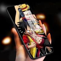 เคสสำหรับ OPPO F11 PRO BL Luffy เคสกระจกนิรภัยมันวาวเคสโทรศัพท์กันกระแทก