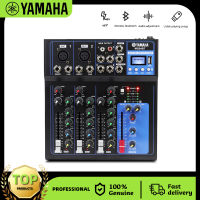 Yamaha MG04BT audio MIXER USB 4 ช่องผสมสัญญาณเสียง รุ่น Sound Mixing Console with Bluetooth Record Audio Mixer ทางแอมป์การแสดงบนเวที KTV ที่ร้องเพลงสดโดยเฉพาะ